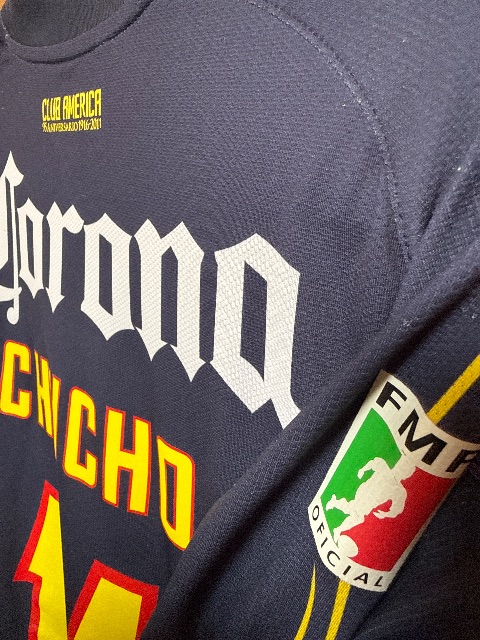 Primera equipación de Chucho del Club América 2012/13, detalle