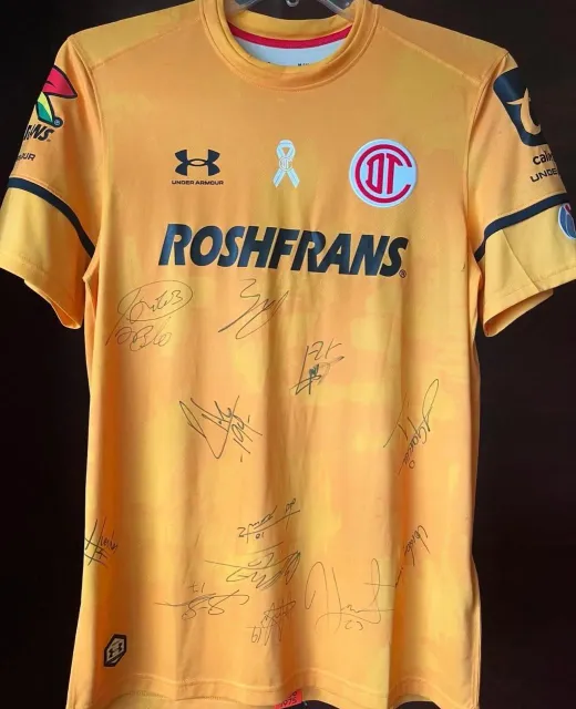 Portero de Gustavo Gutierrez del Toluca 2021/22, vista frontal
