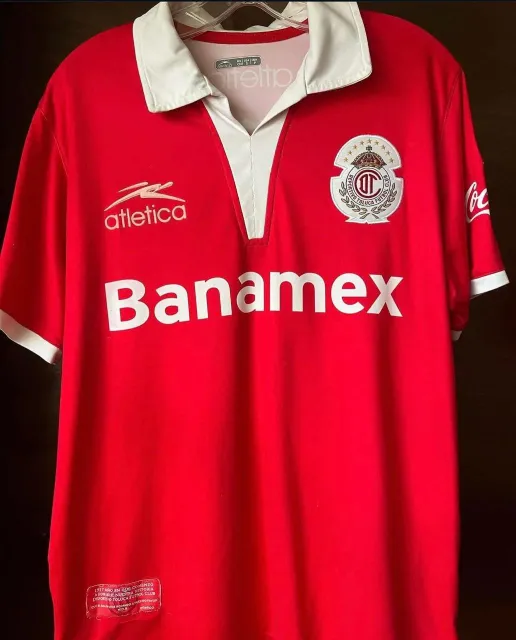 Tercera equipación de José Manuel Cruzalta del Toluca 2009/10, vista frontal